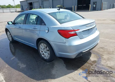 2012 Chrysler 200 Lx из США, поврежденный, VIN 1C3CCBAB3CN318884